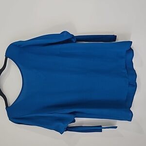 NY&CO tie back blouse Sz M